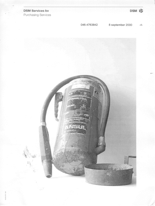 Serious fire extinguisher alert IMCA