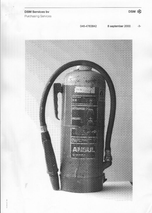 Serious fire extinguisher alert IMCA