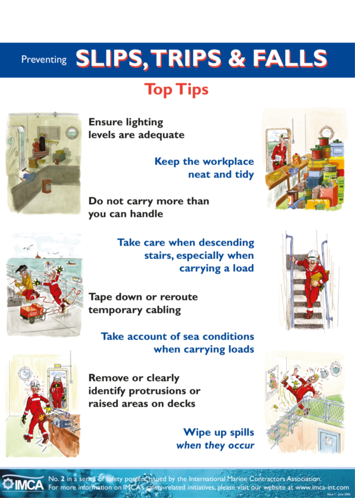 Preventing Slips Trips And Falls – Imca