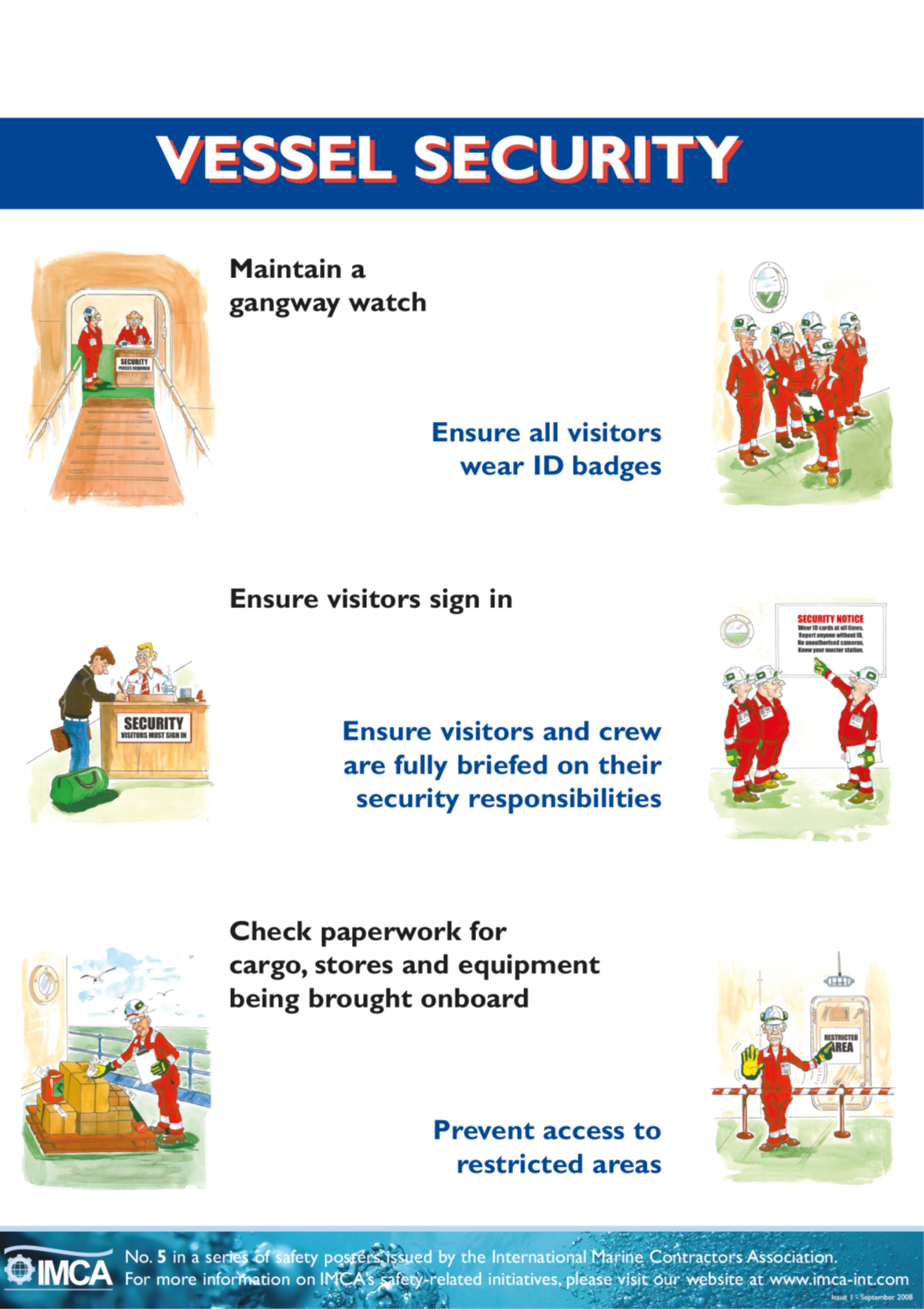 Vessel Safety Posters