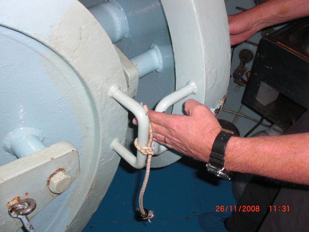 Crushed finger IMCA