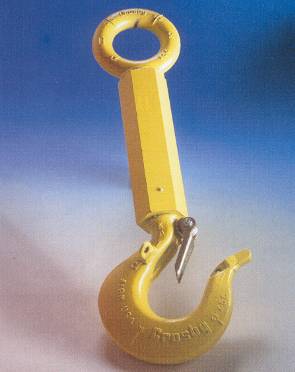 Example of modern ROV-friendly safety hook designs