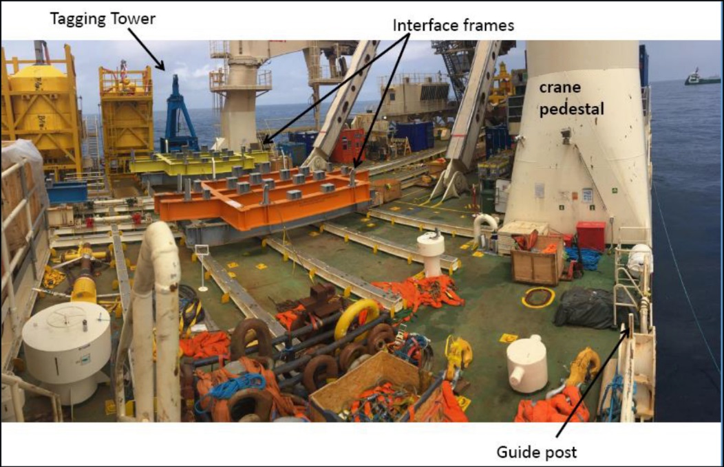 Figure showing worksite after incident