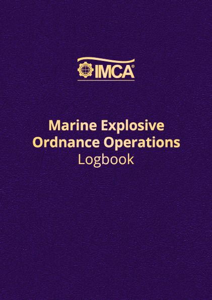 Marine Explosive Ordnance Logbook cover