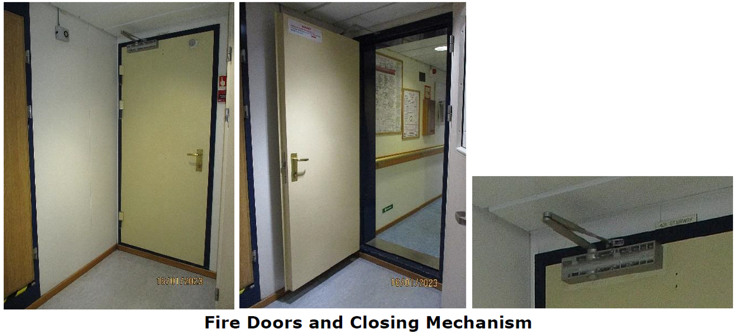 Maintenance and control of fire doors IMCA